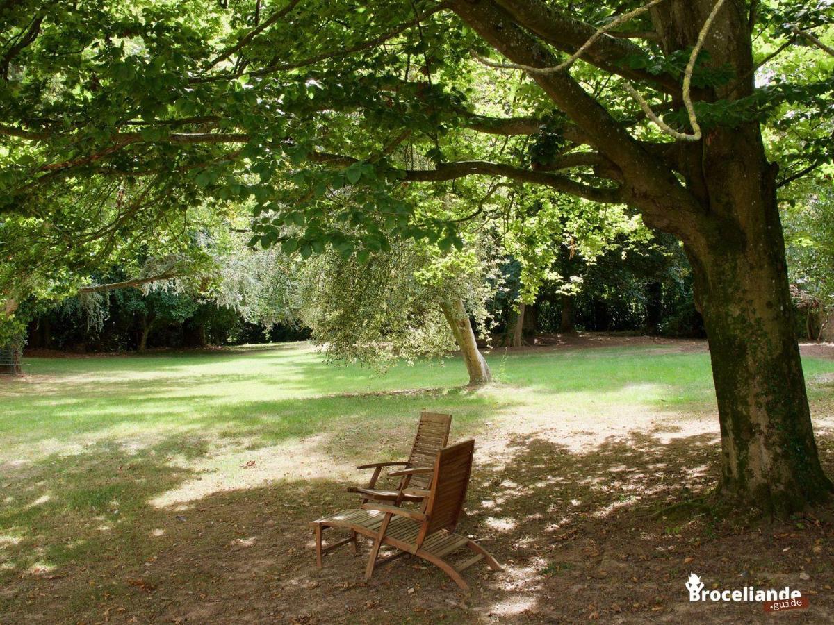 La Maison Rouge Broceliande Montauban-de-Bretagne エクステリア 写真