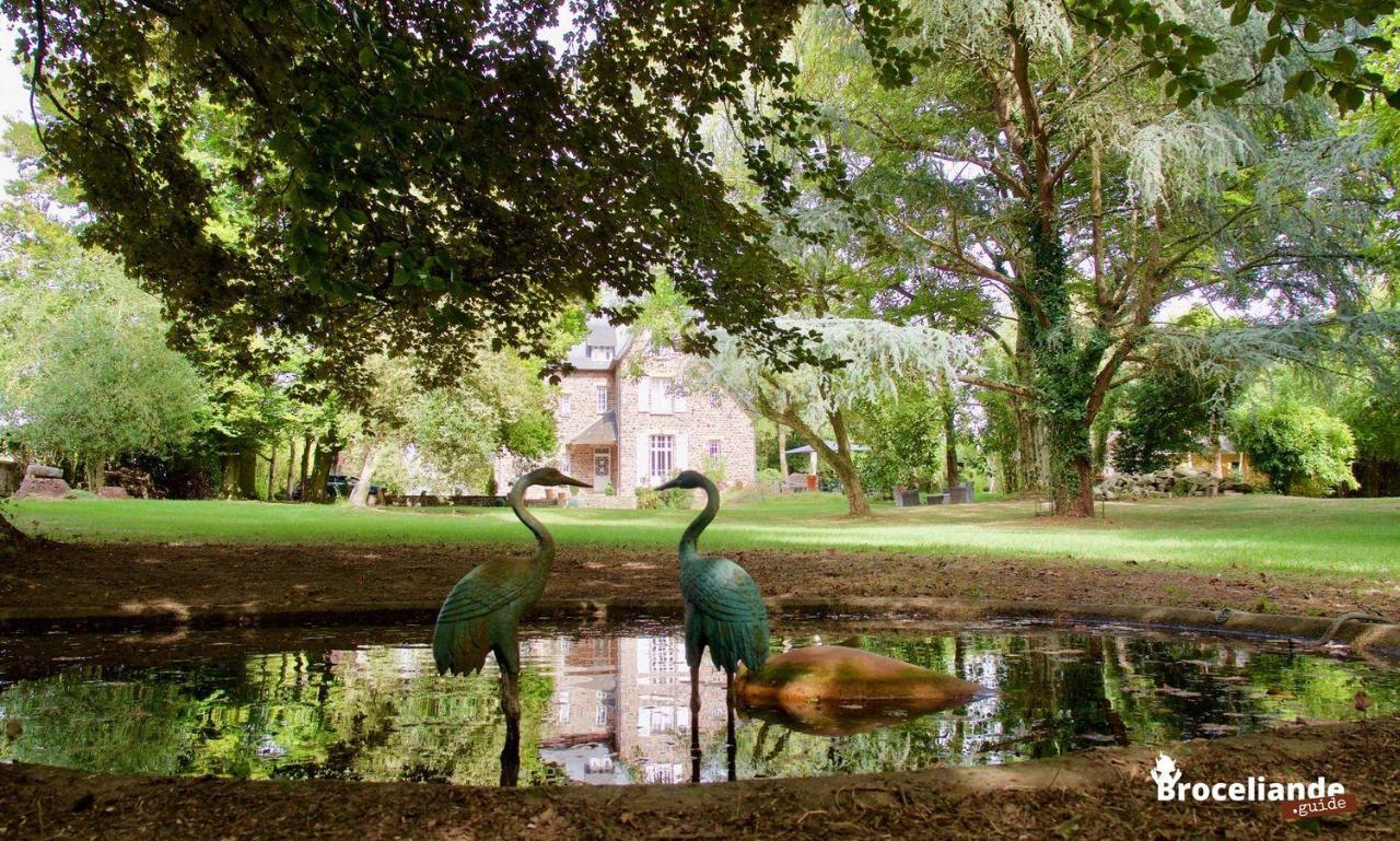 La Maison Rouge Broceliande Montauban-de-Bretagne エクステリア 写真